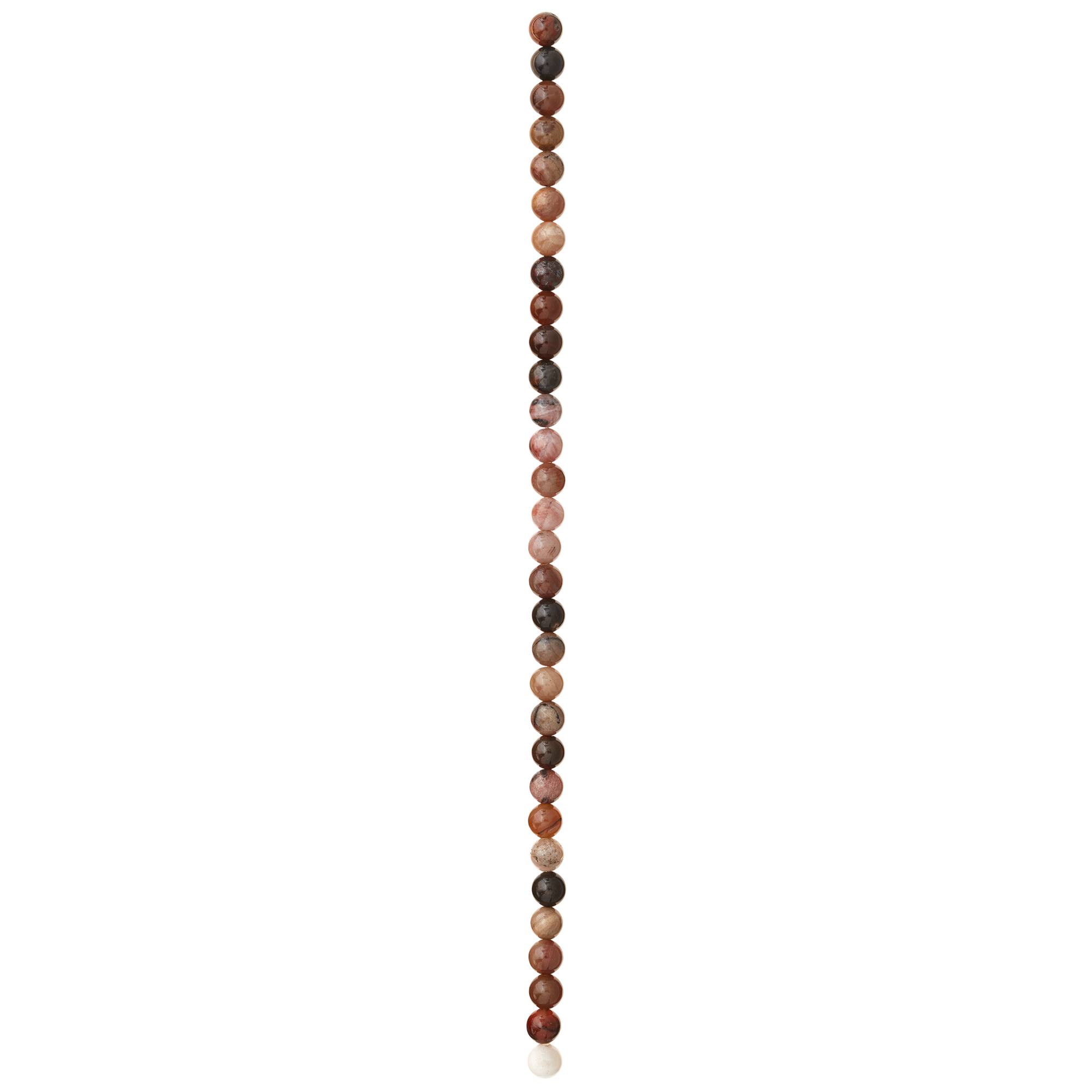 Wood Opalite Round Beads by Bead Landing™, 6mm